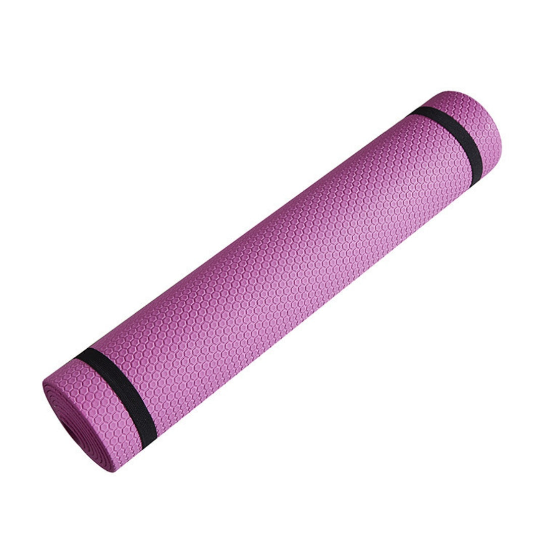 Durable EVA Yoga Mat for comfortable home workouts