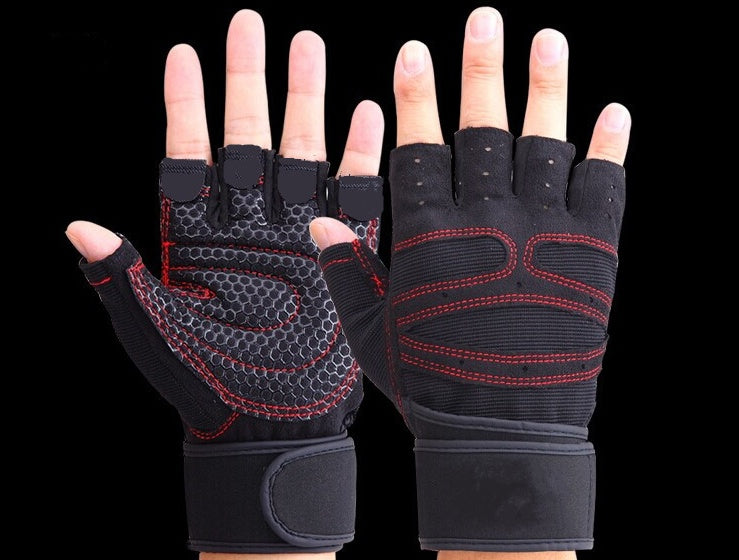 Half Finger Gym Gloves for Superior Grip