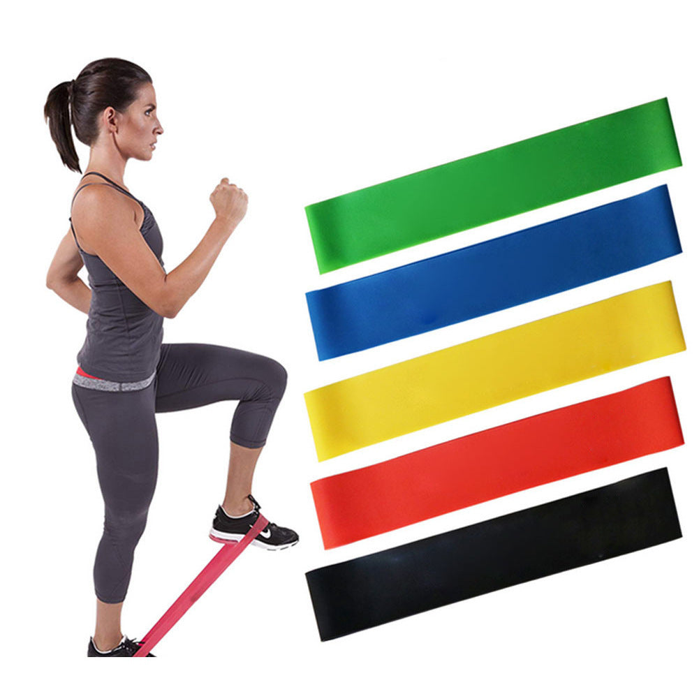 Resistance bands set for easy, everyday leg and booty workouts